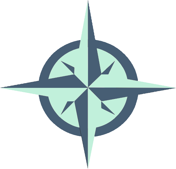 Minty Compass Logo